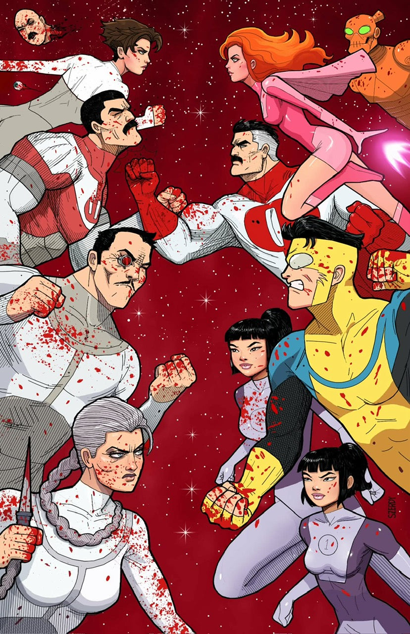 INVINCIBLE RETURNS #1 - NATHAN SZERDY MATTE FOIL VIRGIN