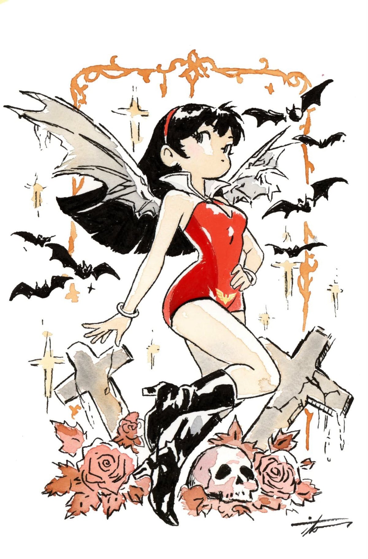 VAMPIRELLA #7 - ITO (Kawaii Style) VIRGIN VARIANT LTD 500