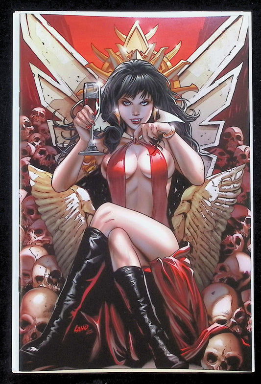 VAMPIRELLA #2 - GREG LAND VIRGIN VARIANT RATIO 1:25 INCENTIVE NM+