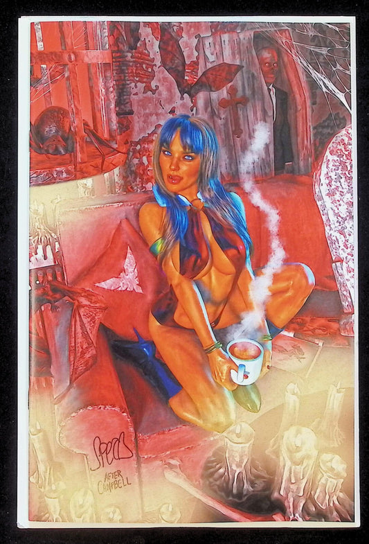 VAMPIRELLA #2 - MARK SPEARS RED VIRGIN VARIANT RATIO 1:15 INCENTIVE NM+
