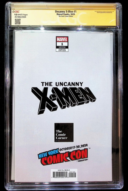 UNCANNY XMEN #1 - LESLEY LEIRIX LI NYCC 2024 EXCLUSIVE VARIANT SIGNED CGC 9.8