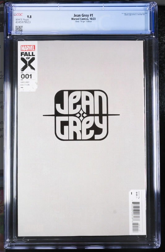 JEAN GREY #1 - DERRICK CHEW VIRGIN VARIANT EXCLUSIVE CGC 9.8