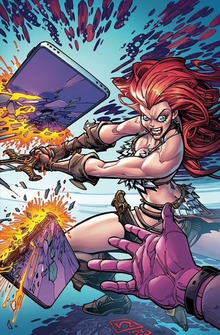 SONJA REBORN #4 - CHAD HARDIN VIRGIN VARIANT RATIO 1:10
