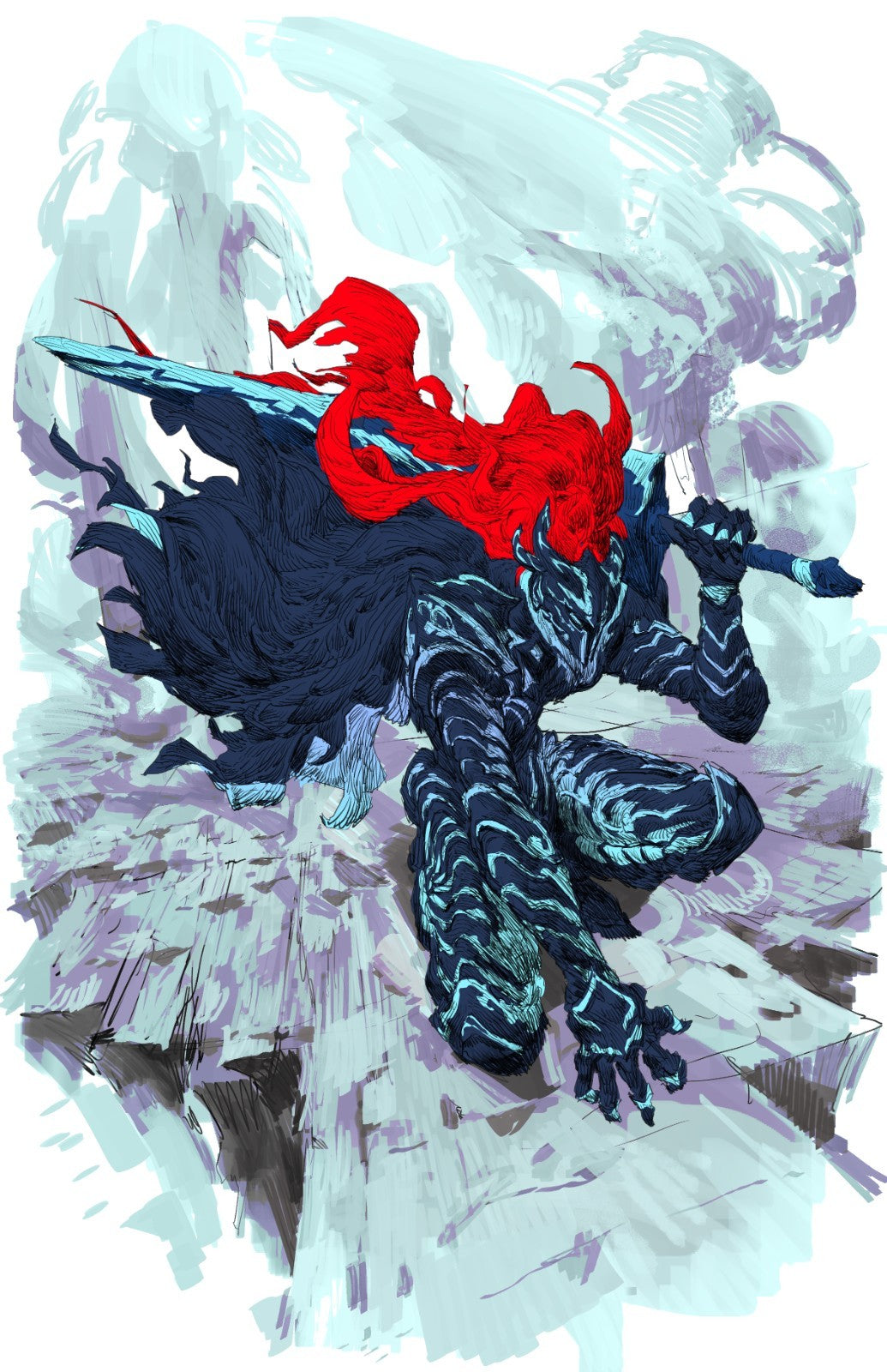FAME: CHUGONG SOLO LEVELING - DONGHEE KIM IGRIS COVER C VIRGIN NYCC 2025 LTD 100