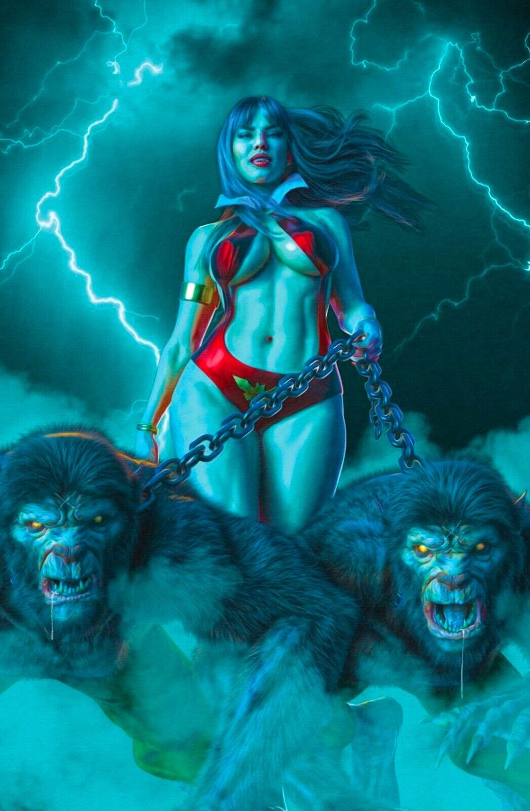 VAMPIRELLA #1 - MARK SPEARS VIRGIN VARIANT RATIO 1:20