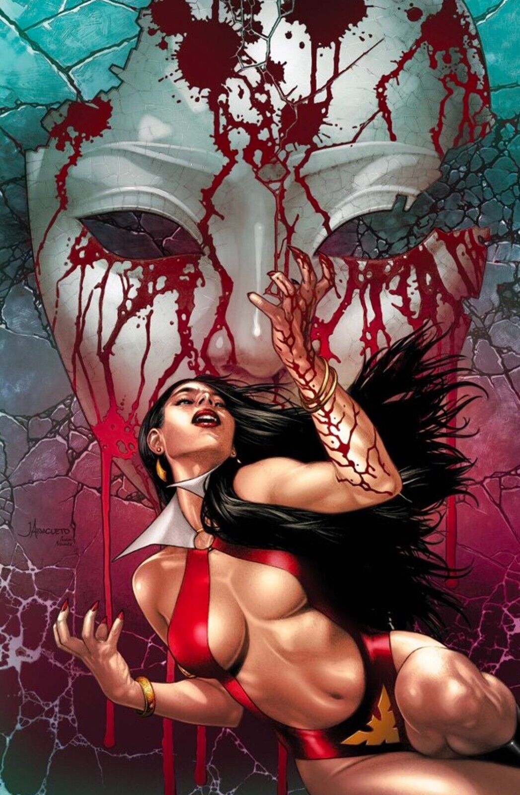 VAMPIRELLA #1 - JAY ANACLETO VIRGIN VARIANT RATIO 1:25