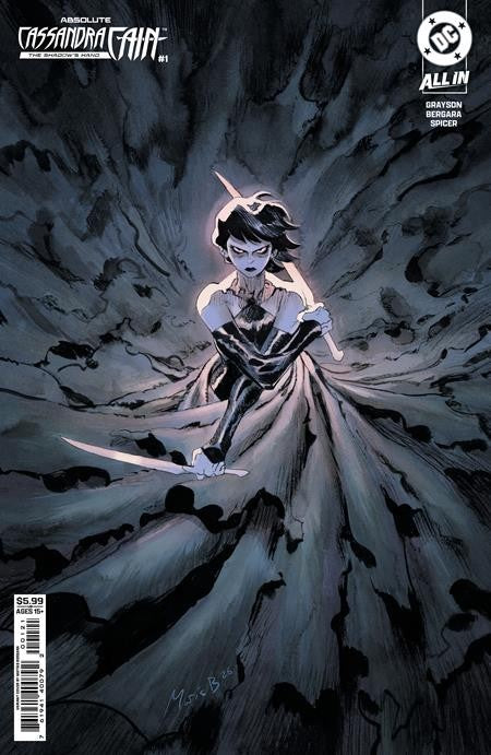 ABSOLUTE CASSANDRA CAIN THE SHADOWS HAND #1 - MATIAS BERGARA COVER B