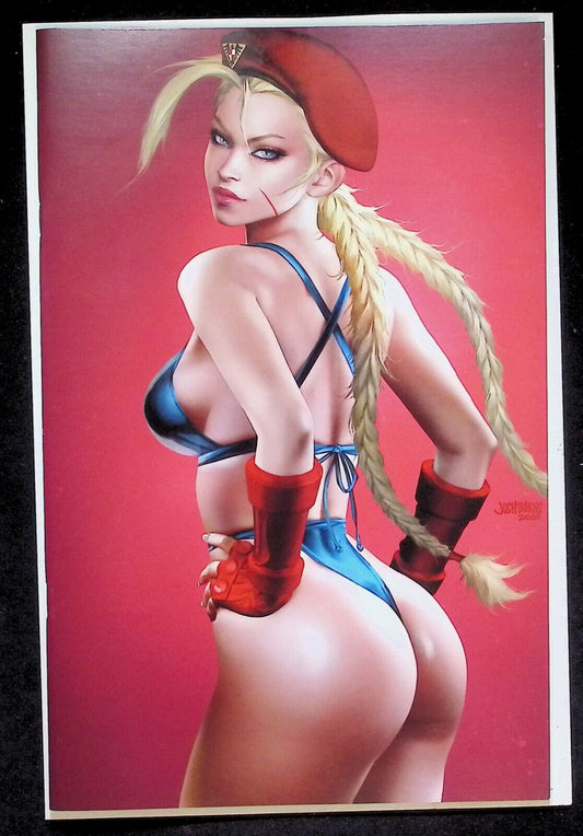 2024 STREET FIGHTER & FRIENDS SWIMSUIT SPECIAL #1 - JOSH BURNS COVER B