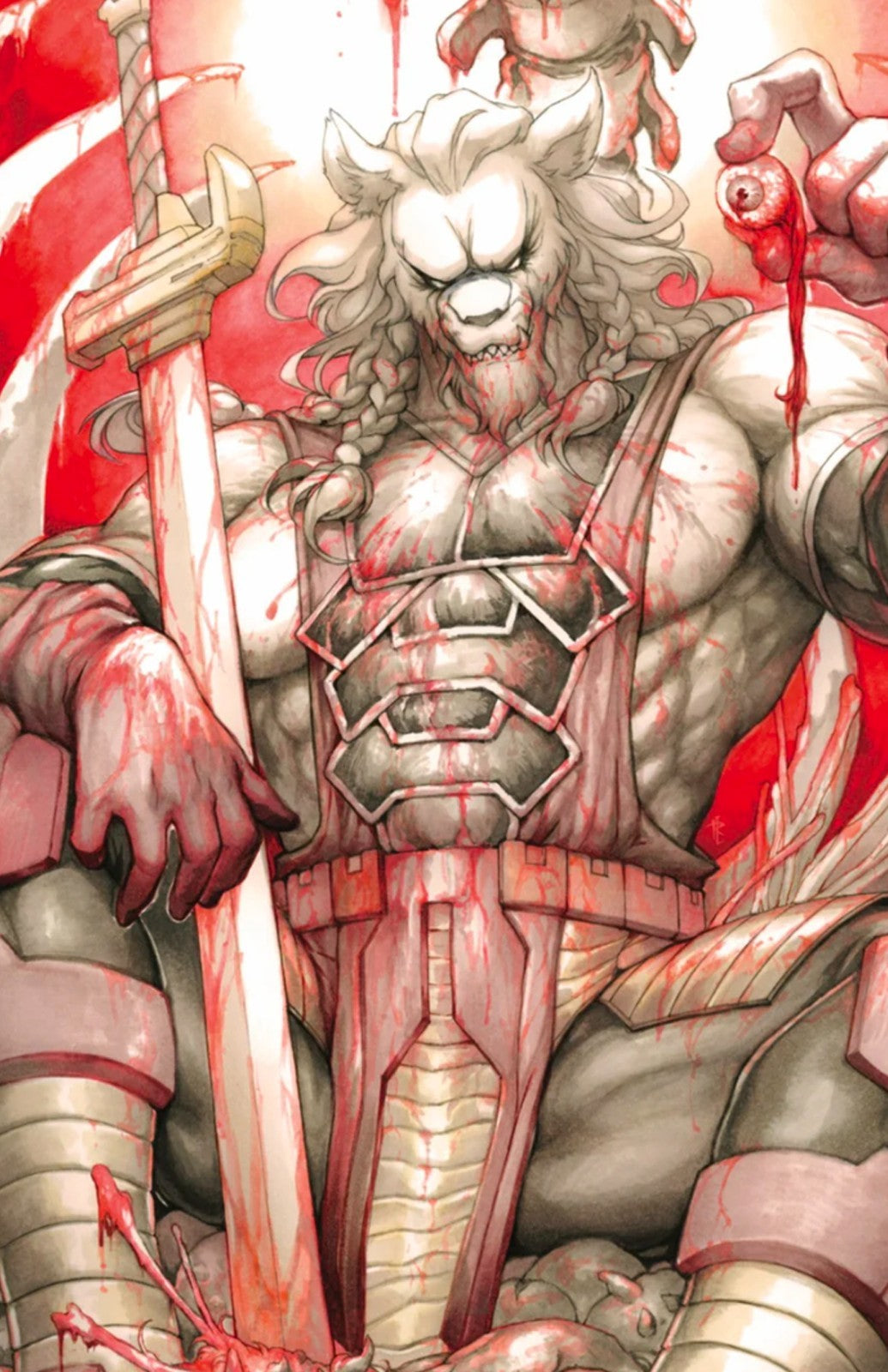 INVINCIBLE UNIVERSE BATTLE BEAST #2 - RACHTA LIN VIRGIN VARIANT EXCLUSIVE