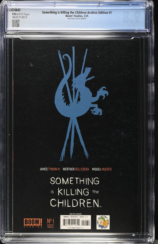 SIKTC #1 - REPRINT CREEES LEE VIRGIN RED SPOT FOIL VARIANT CGC 9.8