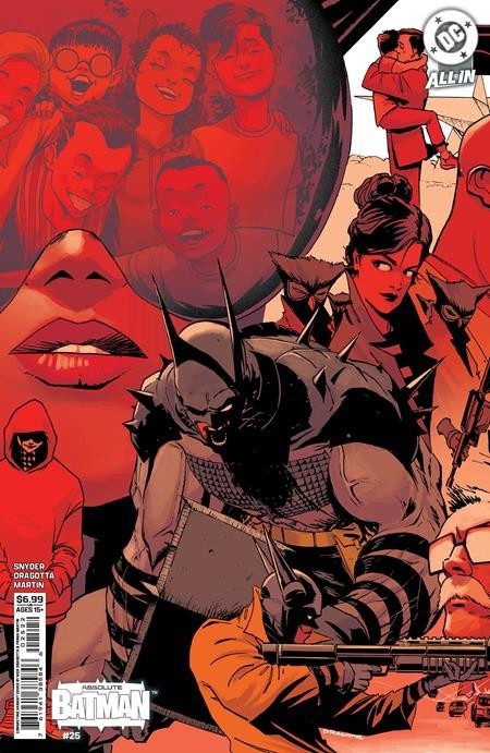 ABSOLUTE BATMAN #25 - NICK DRAGOTTA COVER I MIDDLE CONNECTING VARIANT