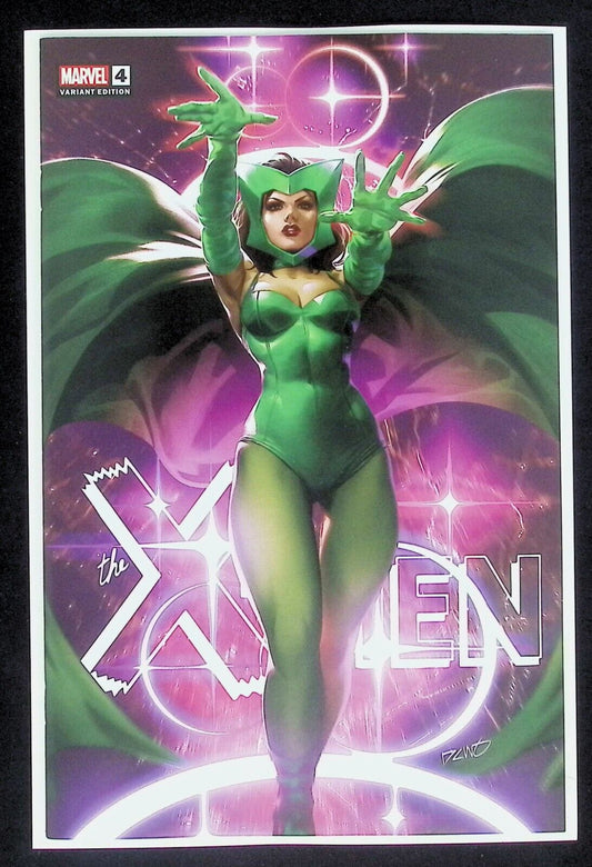 UNCANNY X-MEN #4 - DERRICK CHEW TRADE VARIANT SCARLET WITCH 2024