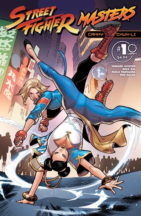STREET FIGHTER MASTERS CAMMY VS CHUN LI #1 - ENID BALAM COVER C VARIANT