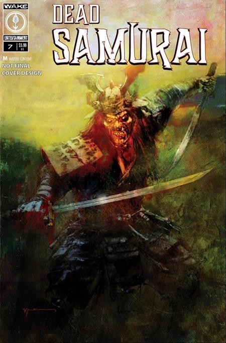 DEAD SAMURAI #7 - BILL SIENKIEWICZ COVER A