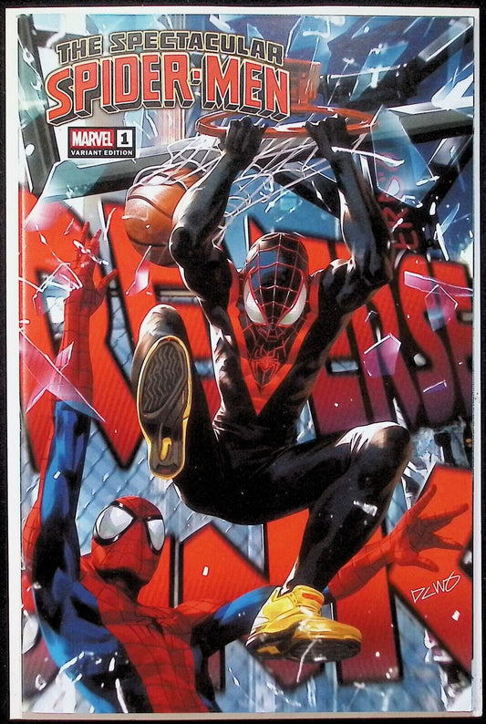 SPECTACULAR SPIDER-MEN #1 - DERRICK CHEW TRADE VARIANT EXCLUSIVE