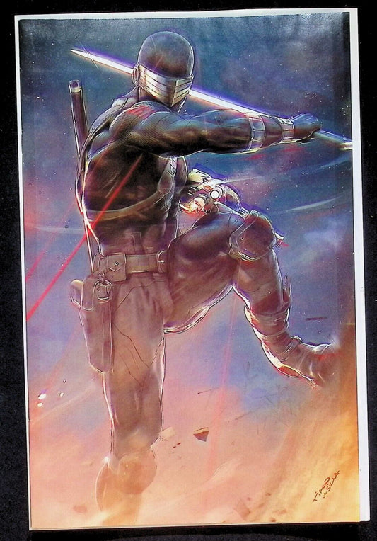GI JOE REAL AMERICAN HERO #309 - TIAGO DA SILVA VIRGIN VARIANT COVER B