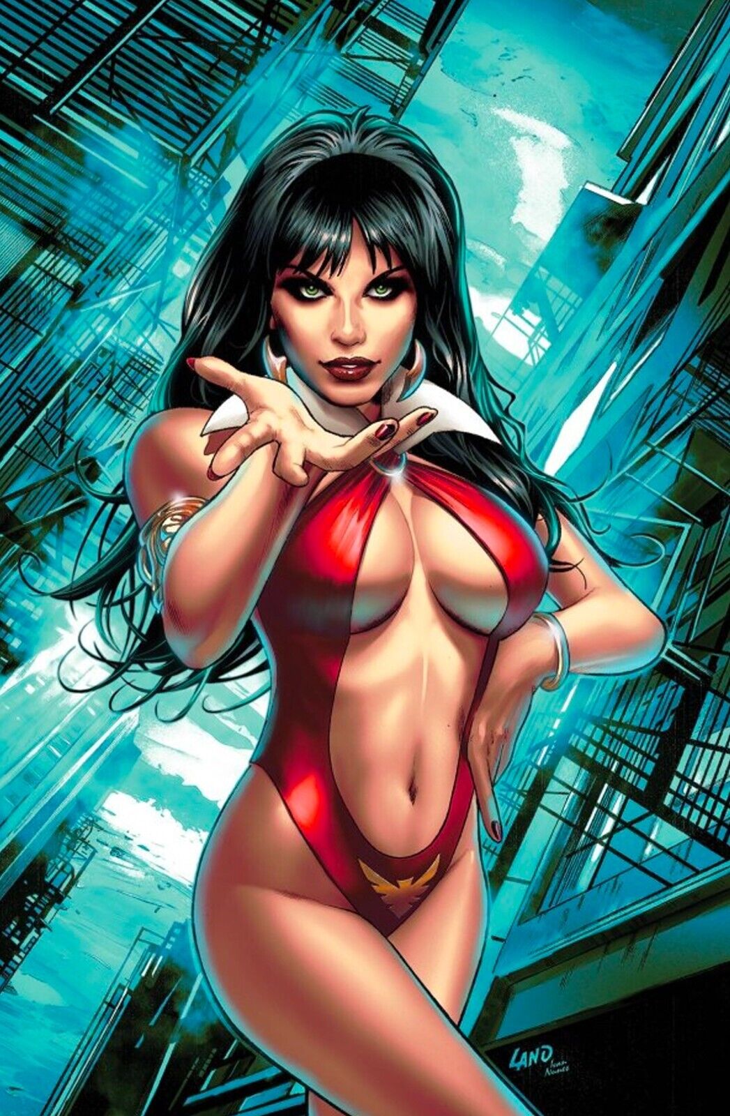 VAMPIRELLA #1 - GREG LAND VIRGIN VARIANT RATIO 1:25