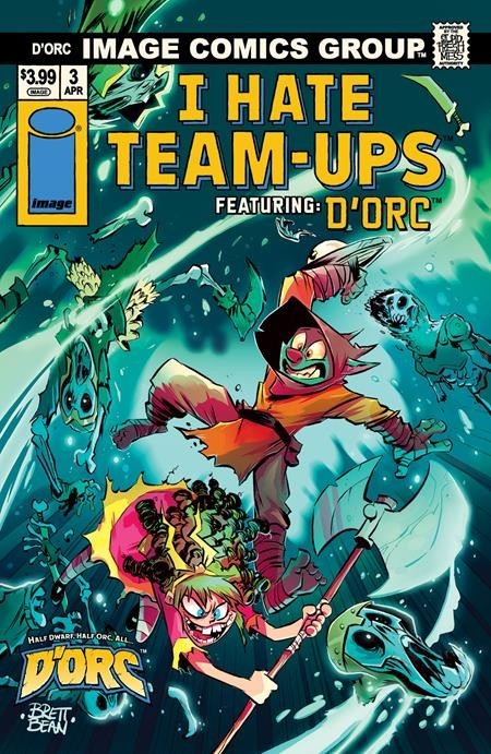 D'ORC #3 - BRETT BEAN I HATE FAIRYLAND TEAM UP COVER C VARIANT