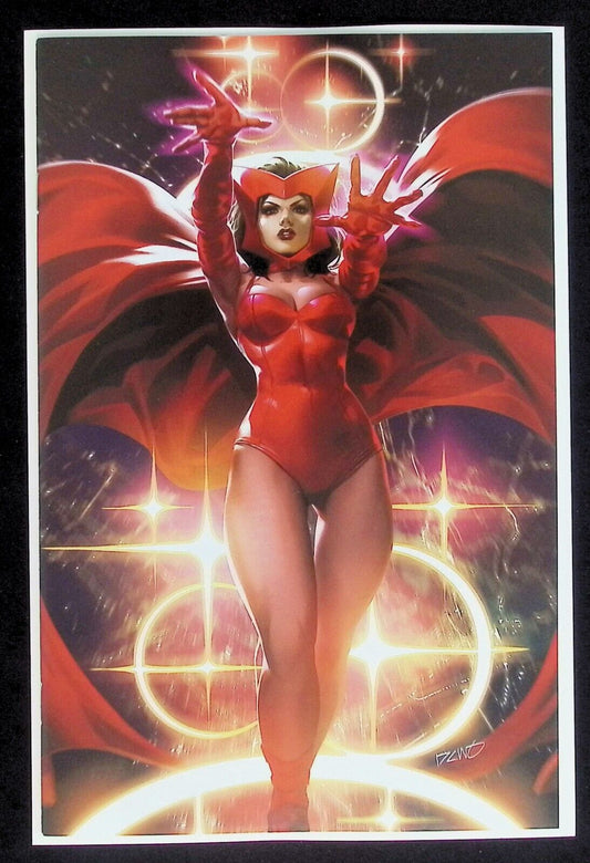 UNCANNY X-MEN #4 - DERRICK CHEW VIRGIN VARIANT SCARLET WITCH 2024