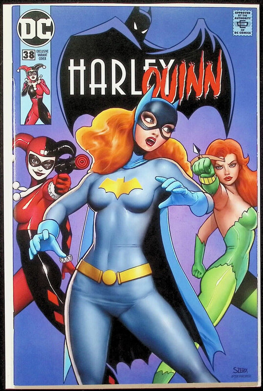 HARLEY QUINN #38 - NATHAN SZERDY TRADE VARIANT HOMAGE EXCLUSIVE