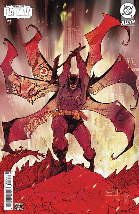 ABSOLUTE BATMAN #18 - CARMINE DI GIANDOMENICO COVER E INC 1:25