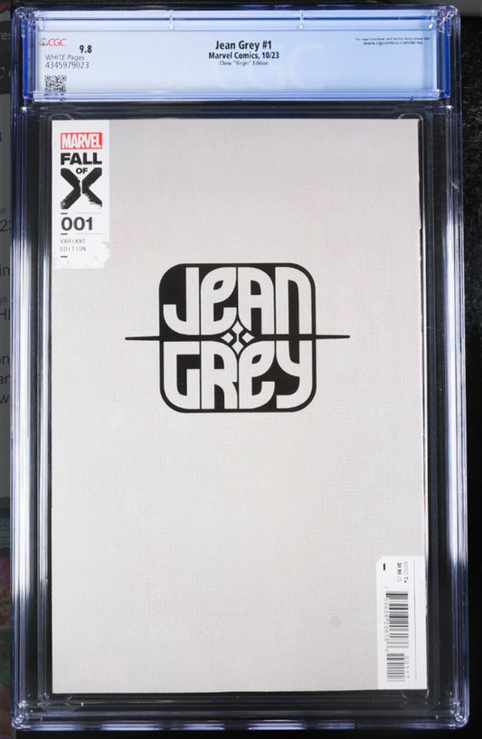 JEAN GREY #1 - DERRICK CHEW VIRGIN VARIANT EXCLUSIVE CGC 9.8