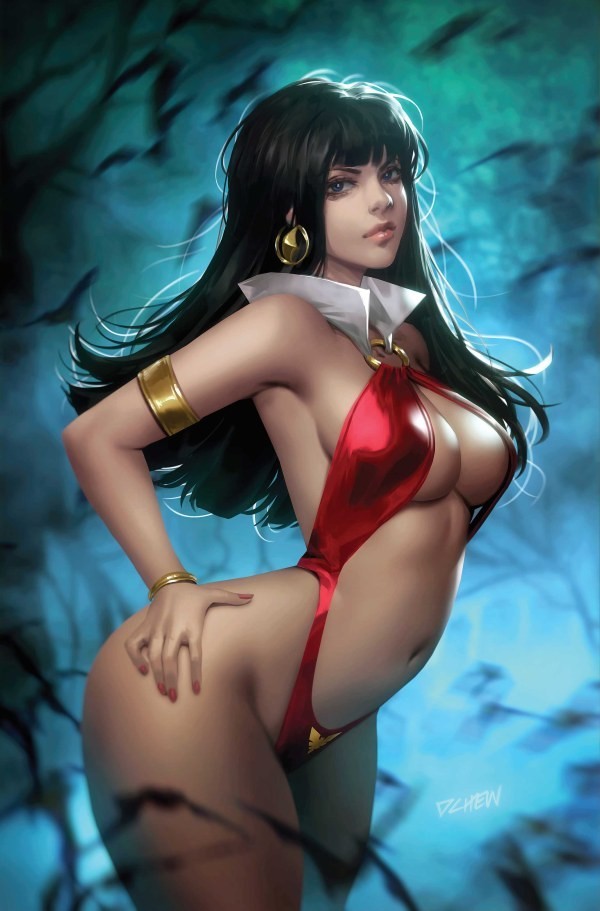 VAMPIRELLA #1 - DERRICK CHEW COVER K VIRGIN VARIANT RATIO 1:15