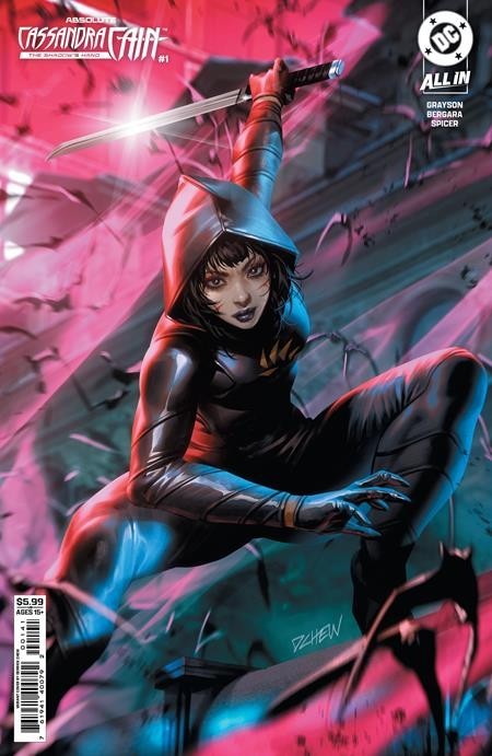 ABSOLUTE CASSANDRA CAIN THE SHADOWS HAND #1 - DERRICK CHEW COVER D