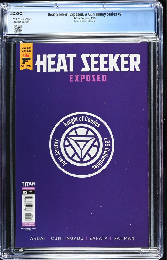 HEAT SEEKER EXPOSED #2 - GODTAIL NYCC 2025 EXCLUSIVE COVER A CGC 9.8