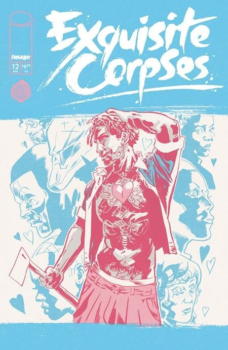 EXQUISITE CORPSES #12 - MICHAEL WALSH COVER C VIRGIN VARIANT