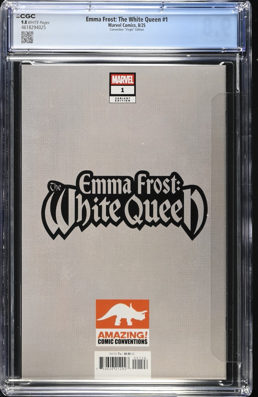 EMMA FROST THE WHITE QUEEN #1 - GODTAIL VIRGIN VARIANT CGC 9.8