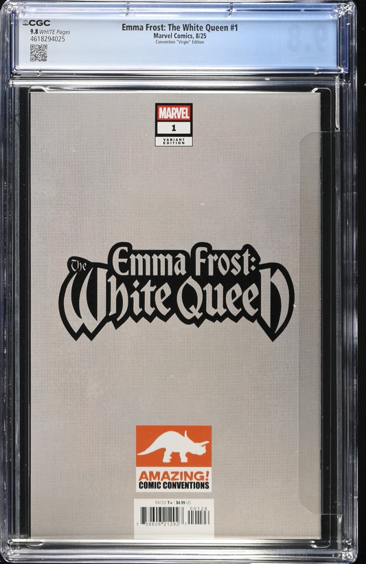 EMMA FROST THE WHITE QUEEN #1 - GODTAIL VIRGIN VARIANT CGC 9.8