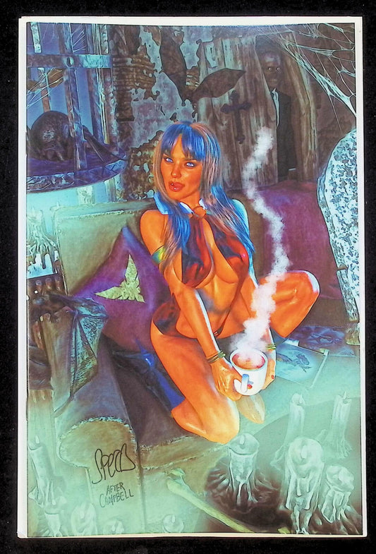 VAMPIRELLA #2 - MARK SPEARS BLUE VIRGIN VARIANT RATIO 1:20 INCENTIVE NM+