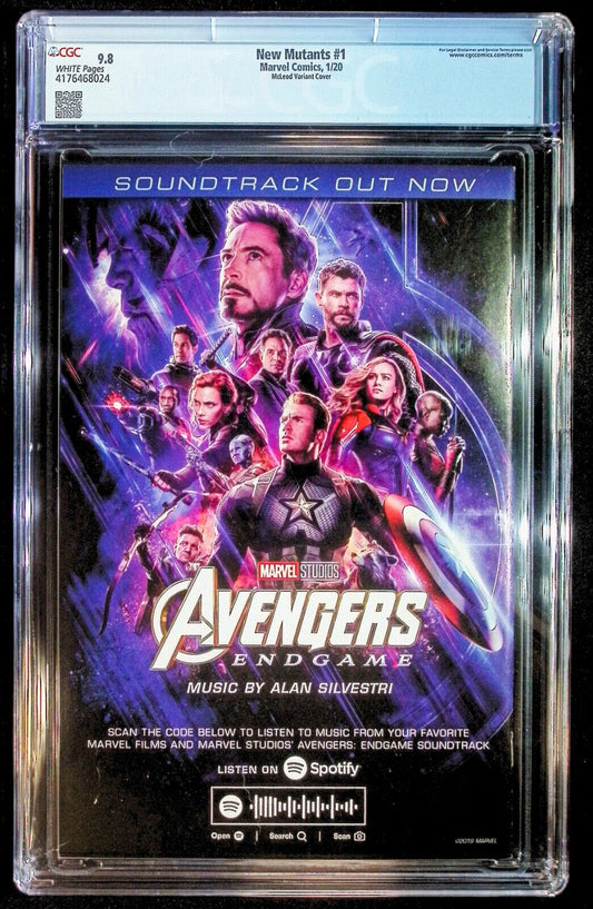 NEW MUTANTS #1 - BOB MCLEOD TRADE VARIANT 🔑KEY HIDDEN GEM 1:100 RATIO CGC 9.8