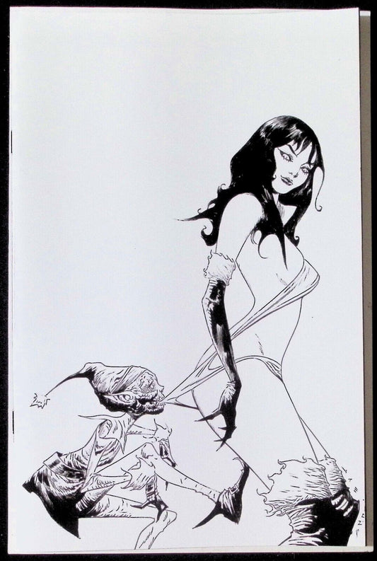 VAMPIRELLA HELLIDAY 2024 SPECIAL #1 JAE LEE LINE ART VIRGIN INCENTIVE 1:20 RATIO