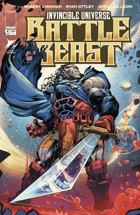 INVINCIBLE UNIVERSE BATTLE BEAST #4 5TH PRINTING