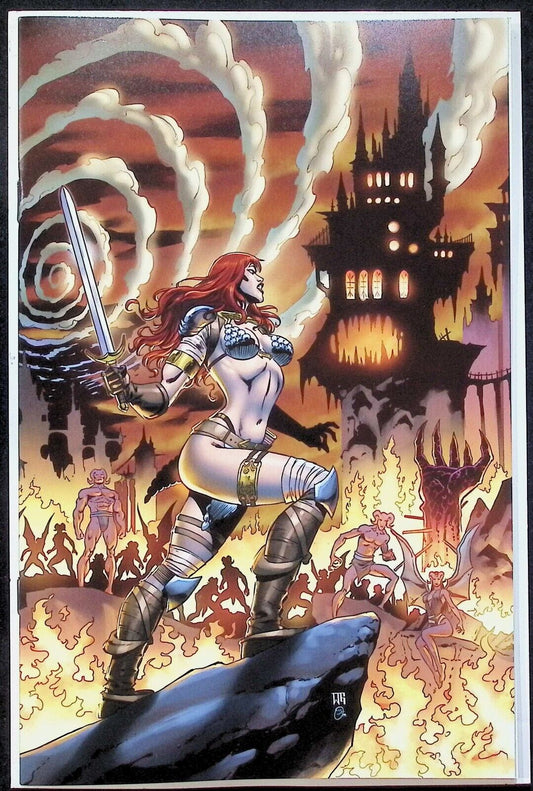 RED SONJA #17 - GEOVANNI VIRGIN VARIANT EXCLUSIVE INCENTIVE 1:15 RATIO NM+