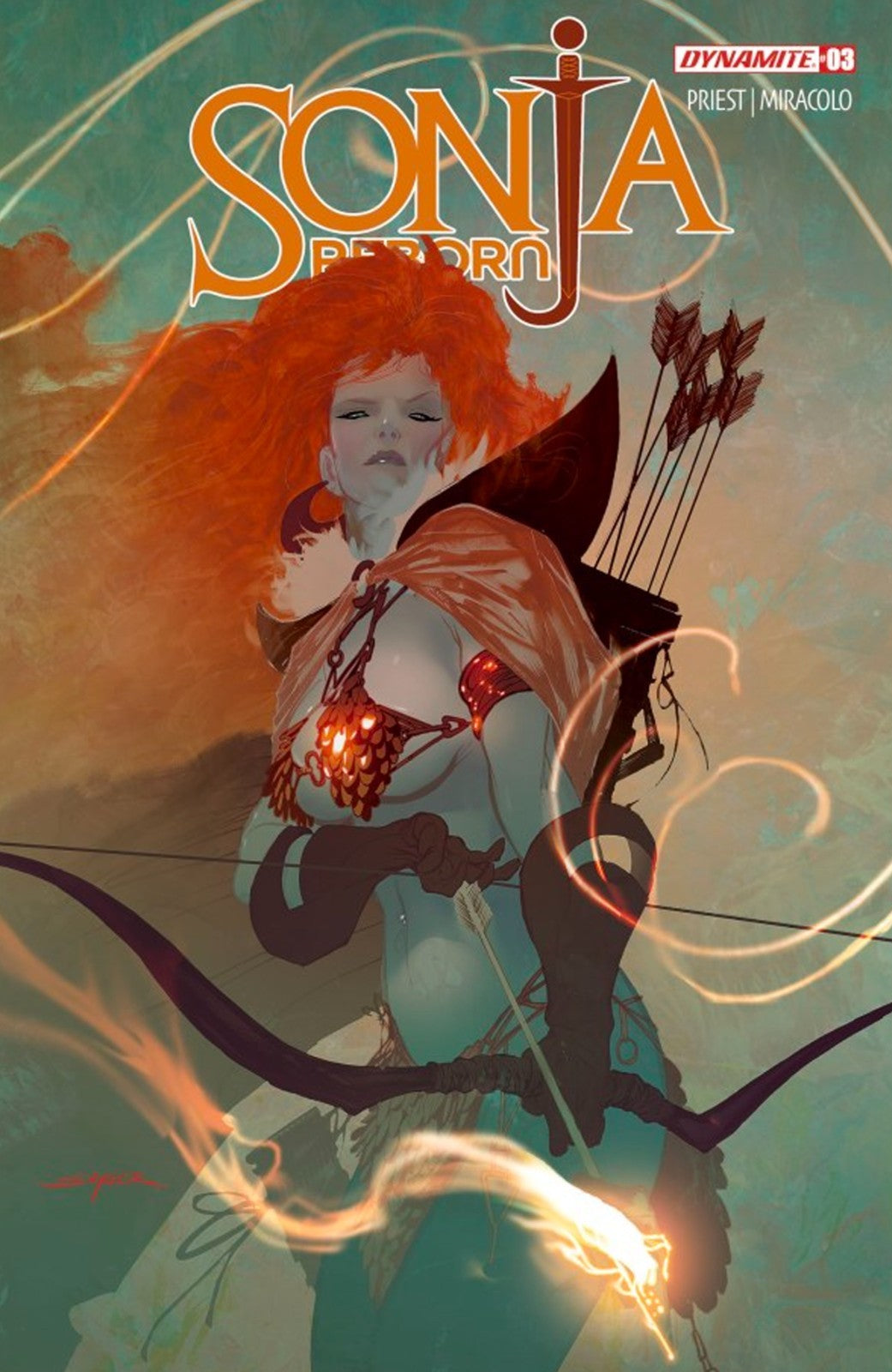 SONJA REBORN #3 - STUART SAYGER TRADE VARIANT