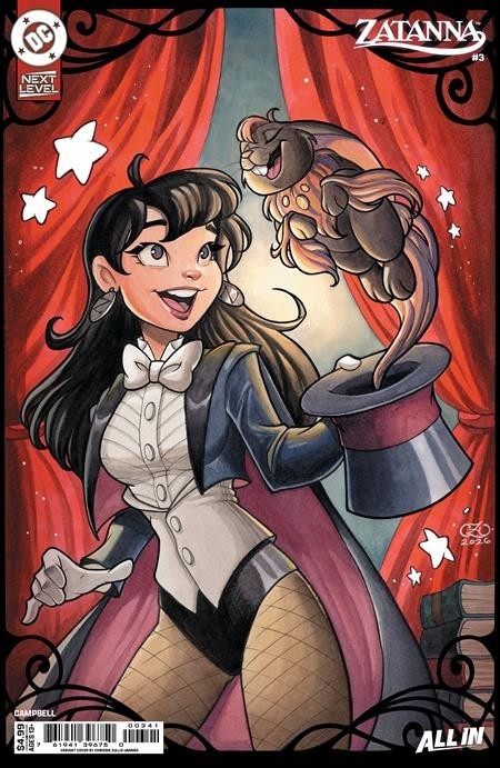 ZATANNA (2026) #3 - CHRISSIE ZULLO-UMINGA COVER D