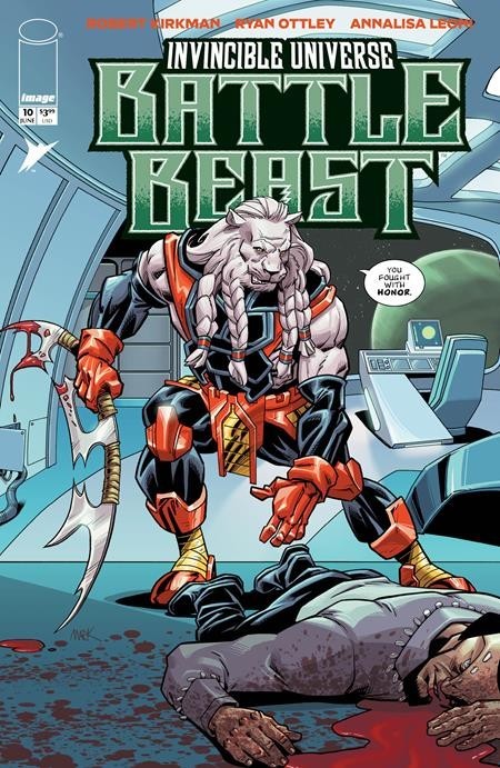 INVINCIBLE UNIVERSE BATTLE BEAST #10 - MARK ENGLERT COVER E INC 1:50