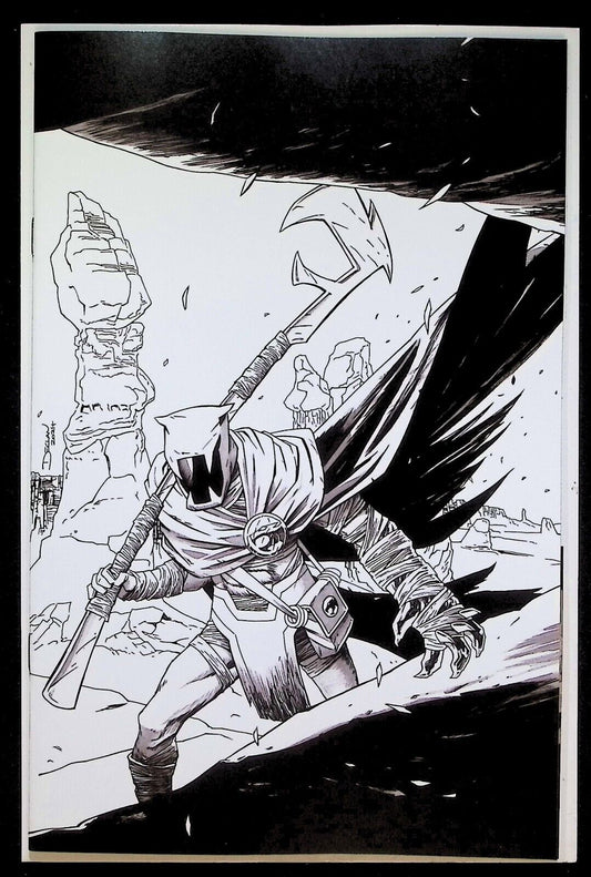 THUNDERCATS APEX #1 - DECLAN SHALVEY VIRGIN VARIANT LINE ART RATIO 1:30