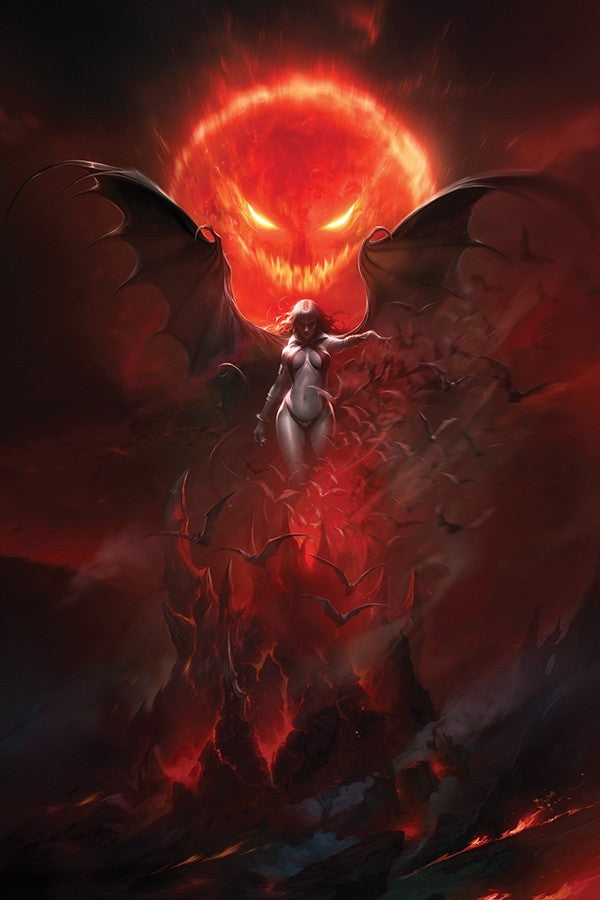 VAMPIRELLA ARMAGEDDON #5 - FRANCESCO MATTINA VIRGIN VARIANT RATIO 1:15