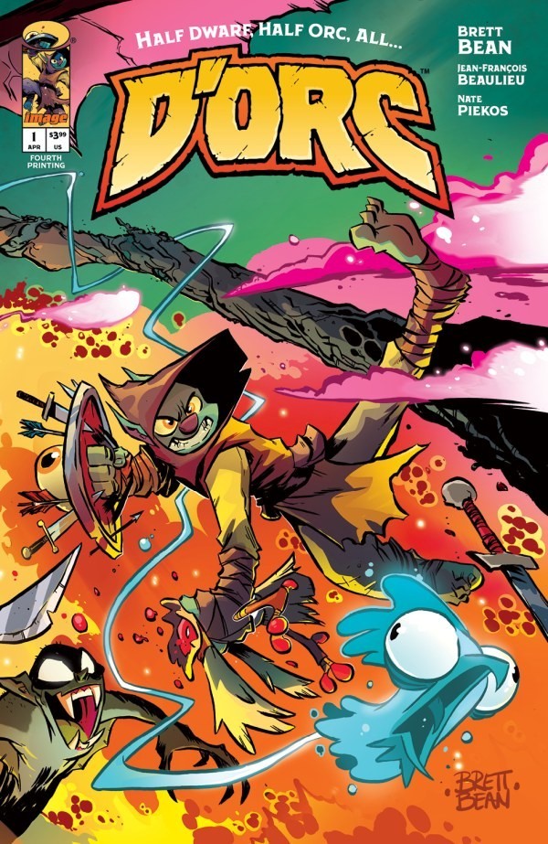 D'ORC #1 - BRETT BEAN 4th PRINTING