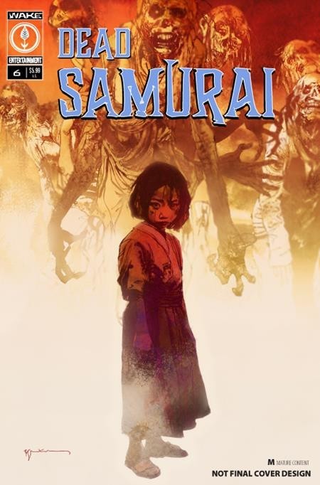 DEAD SAMURAI #6 - BILL SIENKIEWICZ COVER A