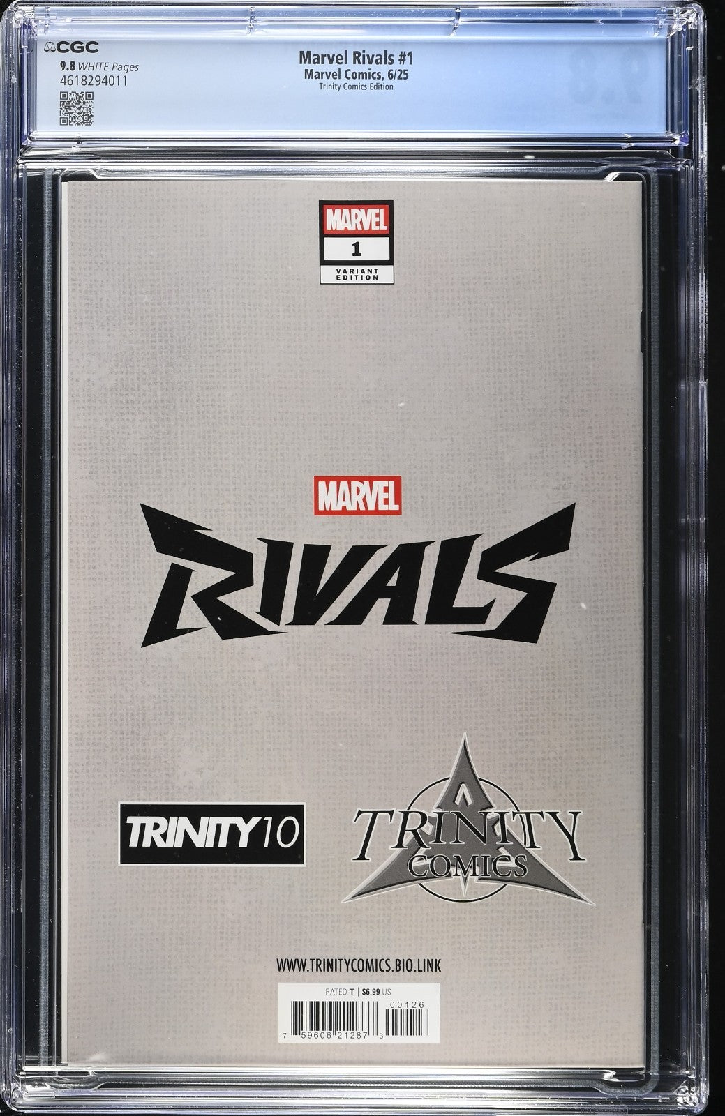 MARVEL RIVALS #1 - PEACH MOMOKO TRADE VARIANT C2E2 EXCLUSIVE CGC 9.8