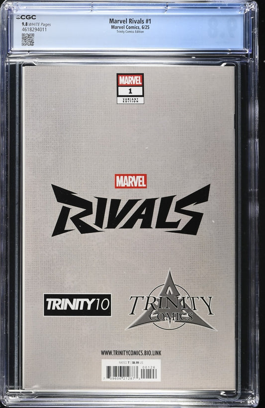 MARVEL RIVALS #1 - PEACH MOMOKO TRADE VARIANT C2E2 EXCLUSIVE CGC 9.8