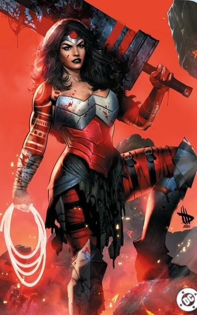 Absolute Wonder Woman #20 | Dave Wilkins | Trade Virgin War Paint