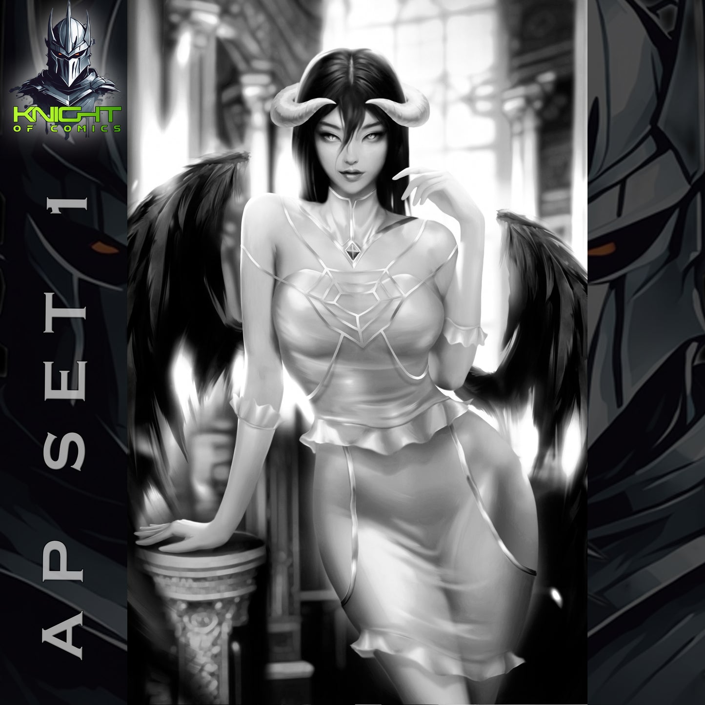 WAIFU CHRONICLES #1 - LUSTFUL DEMON COSPLAY by Shyguyz AP COVERS LTD TO 5 (with Customized Comic Book Stor-Folio)