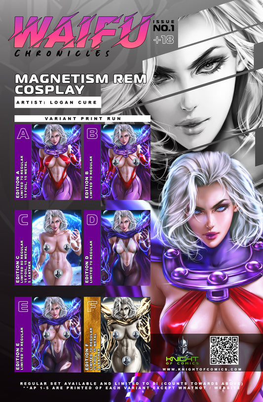WAIFU CHRONICLES #1 - MAGNETISM REM COSPLAY by Logan Cure