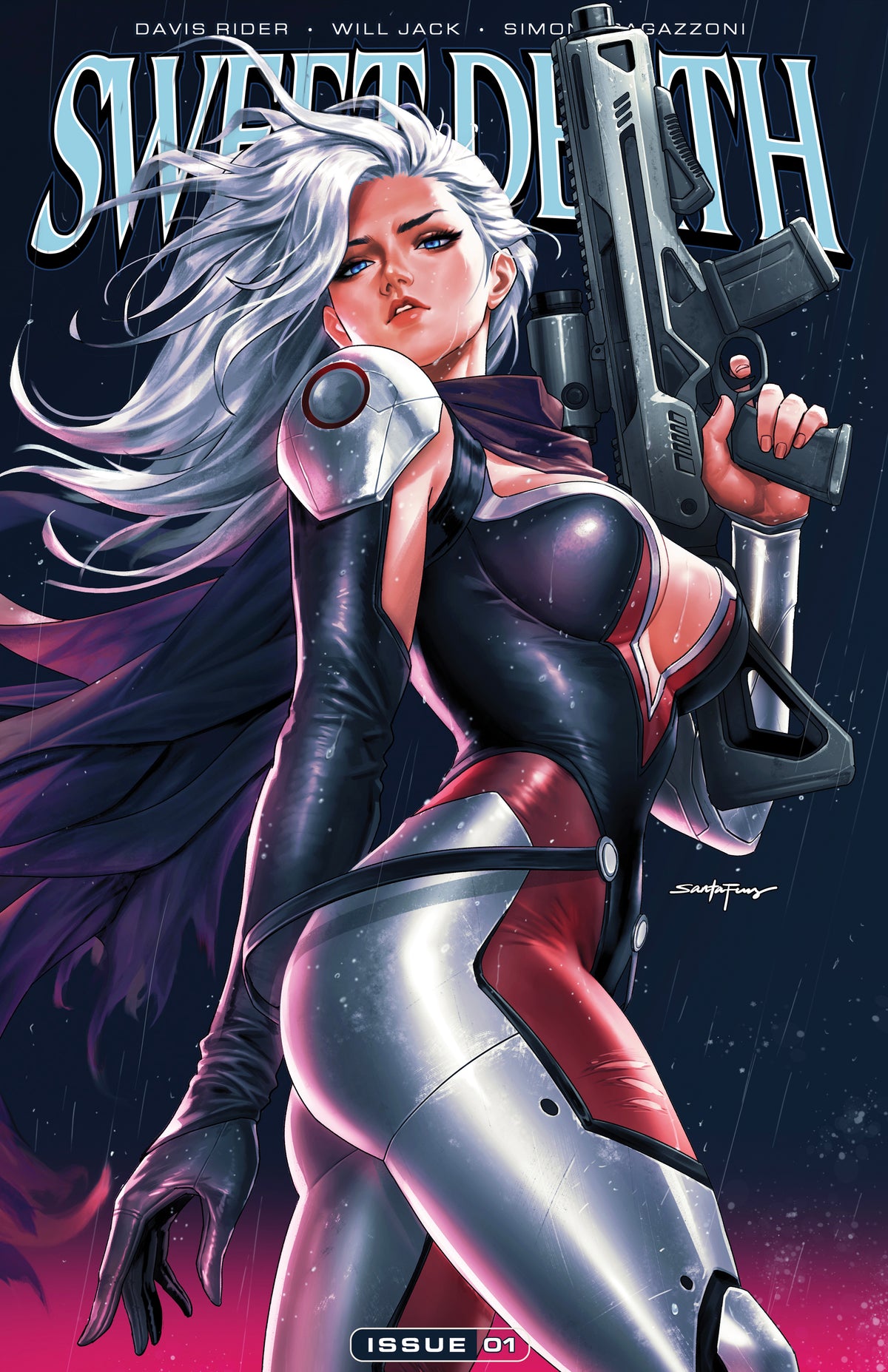 SWEET DEATH #1 - SANTA FUNG TRADE FOIL VARIANT KNIGHT OF COMICS NYCC 2026 EXCLUSIVE LTD 150 - Preorder